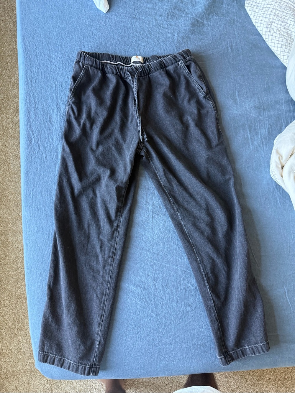 Marine Layer relaxed denim pant L